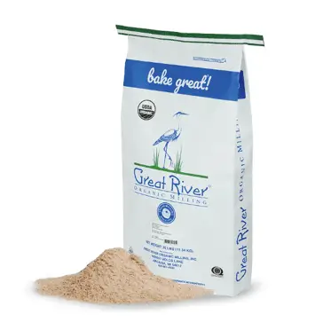 Great River Organic Milling Whole White Bread Flour