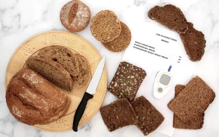 low glycemic bread selection for diabetics