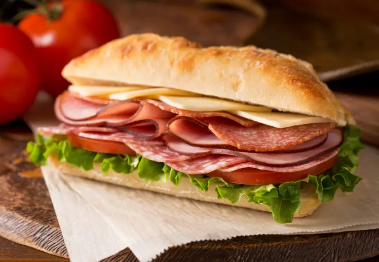 Fresh-cold-cuts-sub-sandwich-with-cheese-lettuce-and-tomatoes