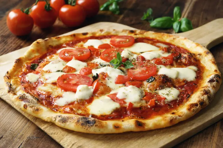 Fresh-homemade-Italian-pizza-on-wooden-pizza-peel